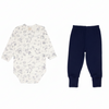 Conjunto Body longo e Calça Provençal Mini&Co