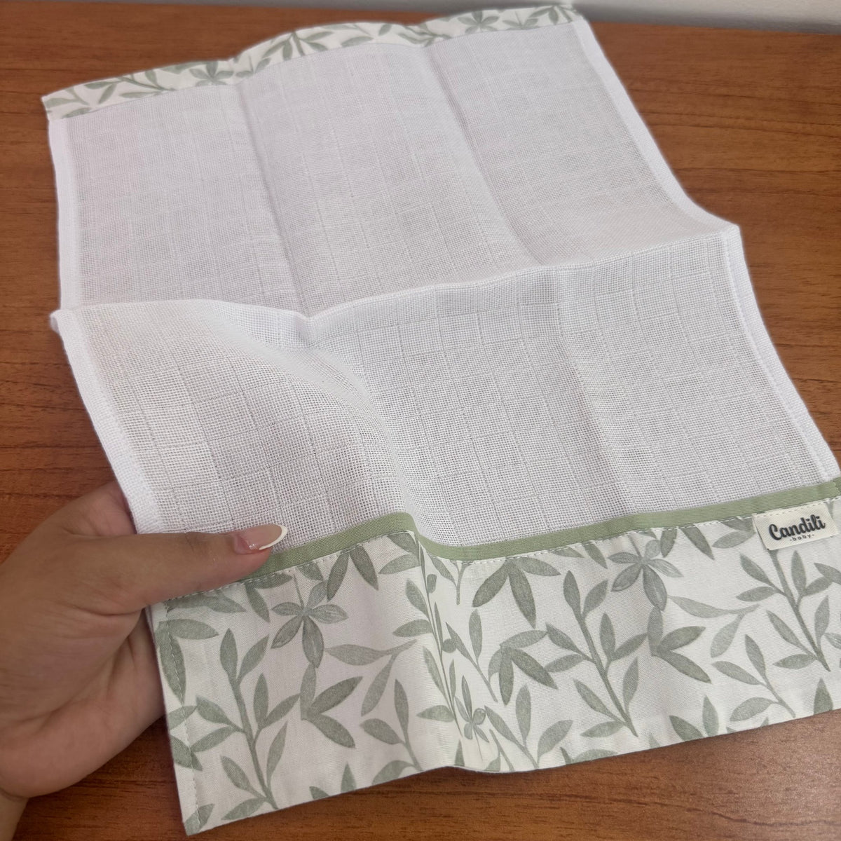 Kit Enxoval Passeio 3 Peças – Folhagem