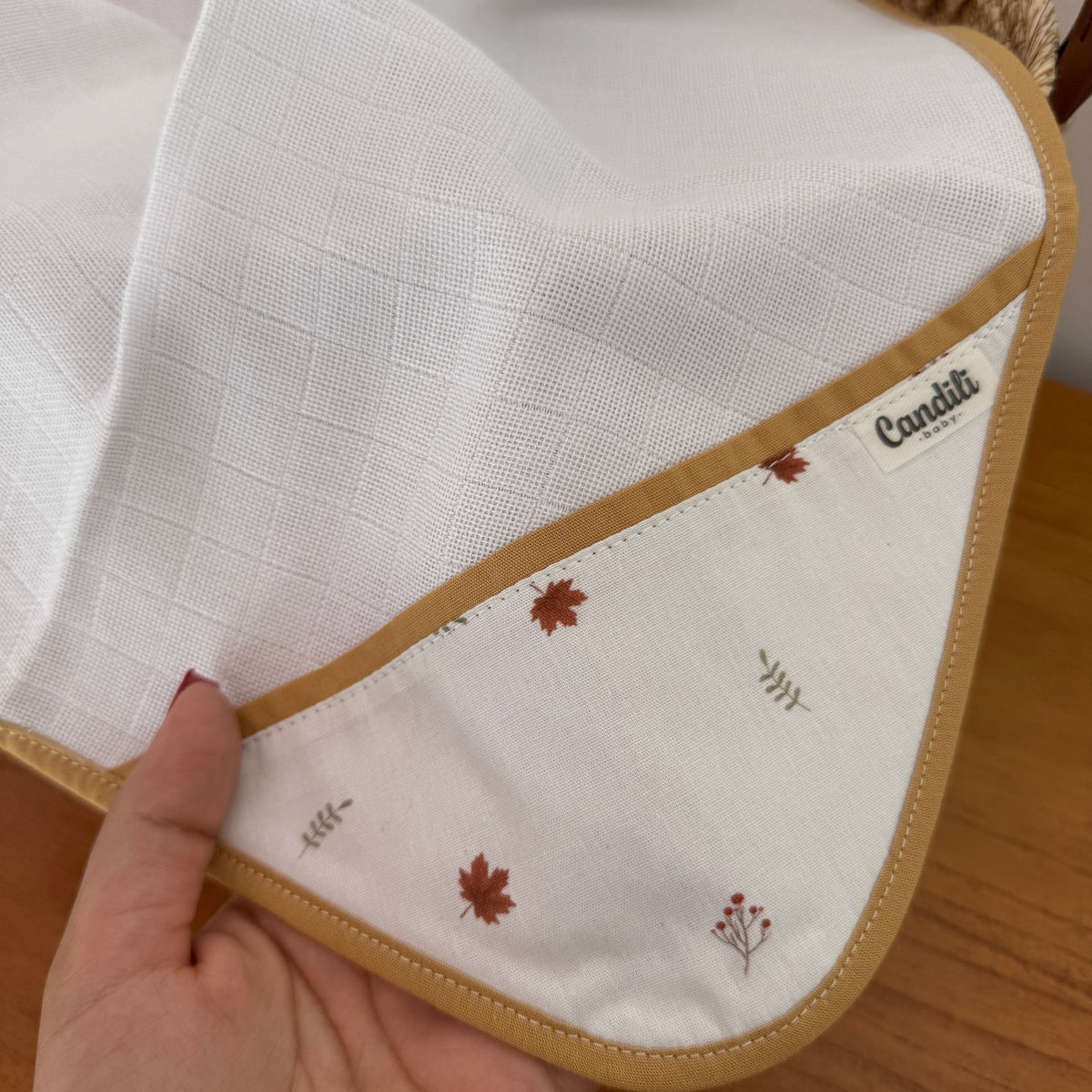Kit Enxoval Essencial 5 Peças – Folhas de Outono