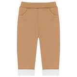 Conjunto Forrado Safari: Casaco c/ capuz e Calça em algodão egípcio- Mini&Co