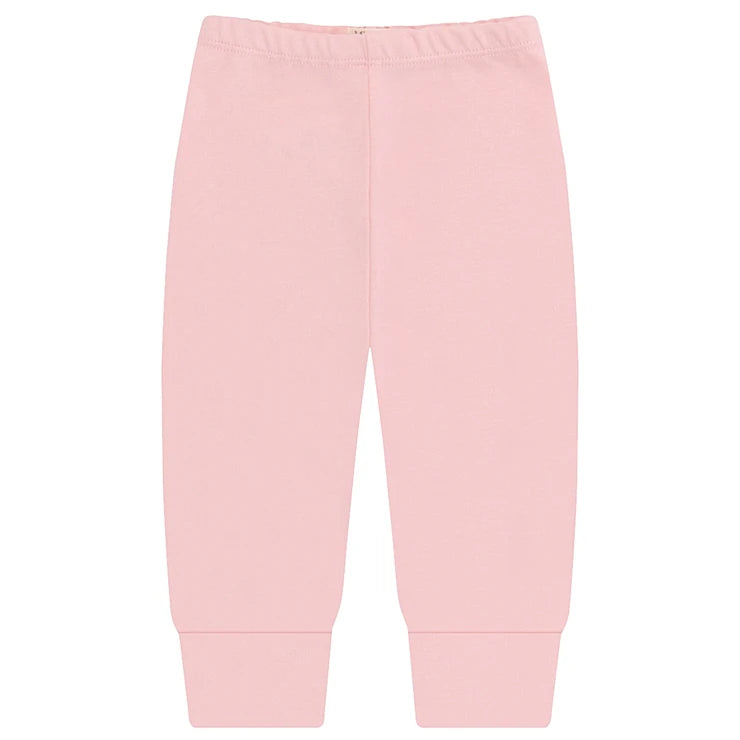 Conjunto Body e Calça Algodão Egípcio Flores Bordadas Mini&co