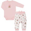 Conjunto Body Calça Algodão Egípcio E Soft Mini&co