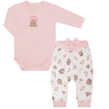 Conjunto Body Calça Algodão Egípcio E Soft Mini&co