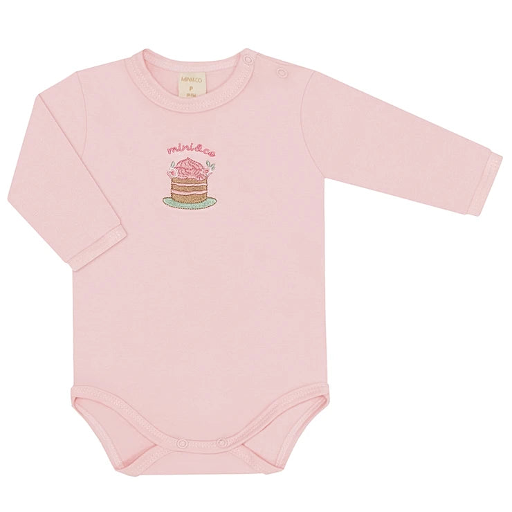 Conjunto Body Calça Algodão Egípcio E Soft Mini&co