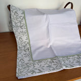 Cueiro Flanelado Premium 100% Algodão - Folhagem