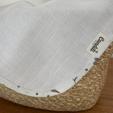 Fralda de Boca Slim Premium 100% Algodão - Caracol