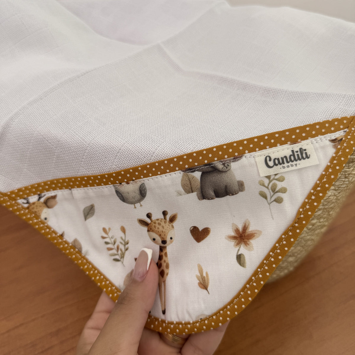 Kit Enxoval Encanto 4 Peças – Bichinhos na Floresta