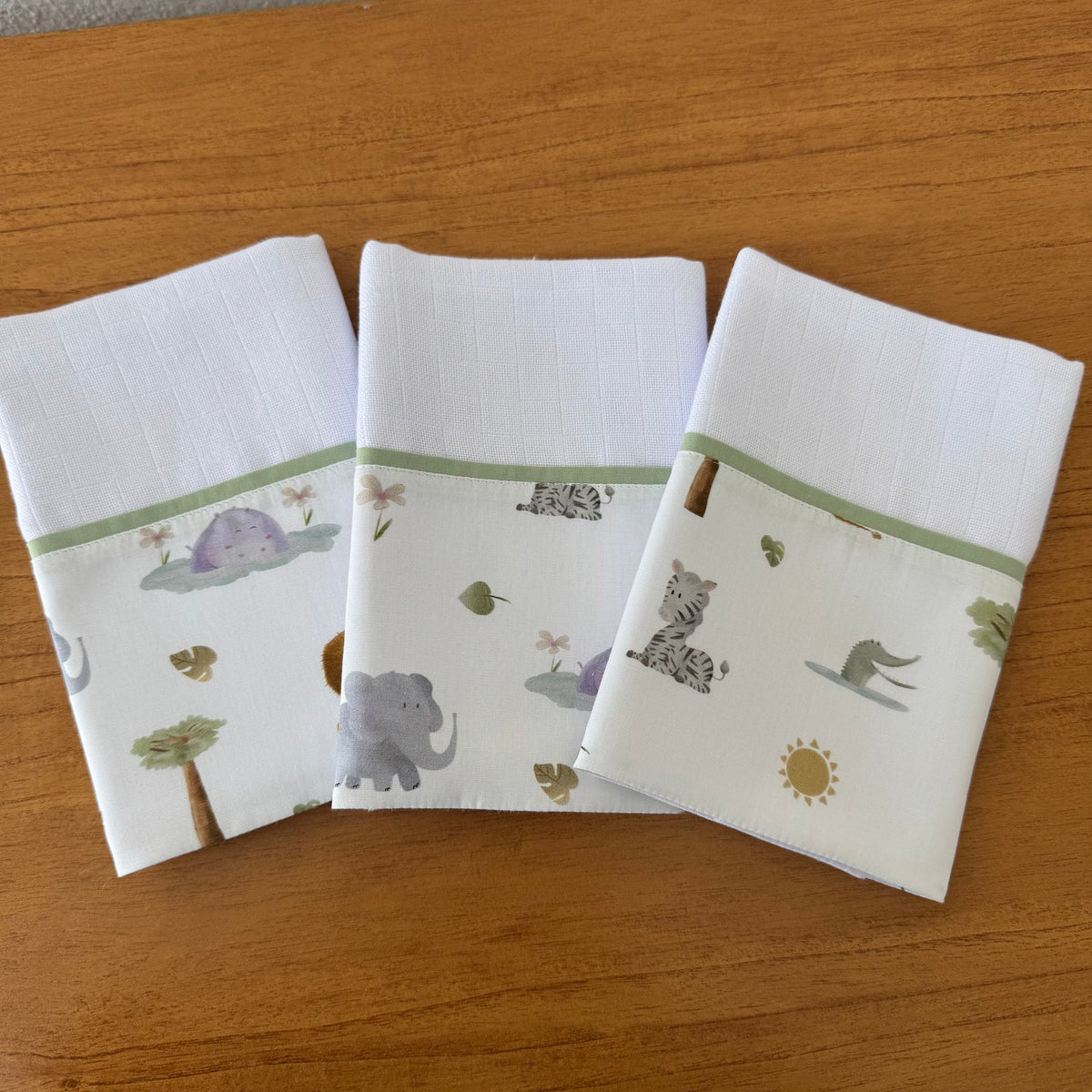 Kit Enxoval Maternidade 20 peças – Safari Banho de Sol
