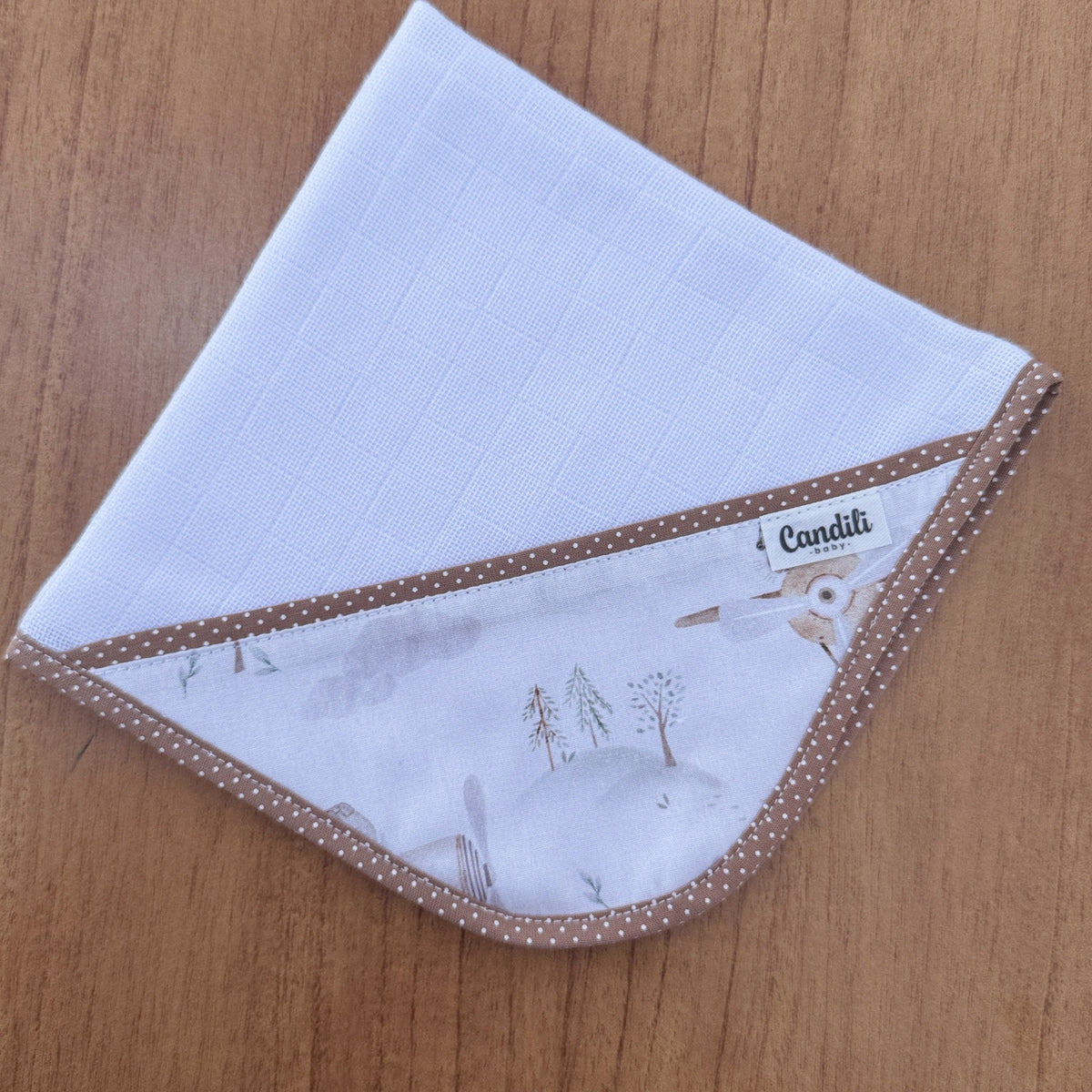Kit Enxoval Fraldas de Boca 3 Peças – Animais Aviadores