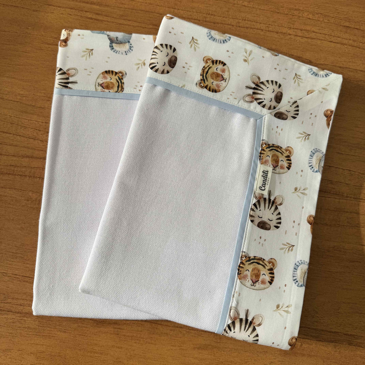 Kit Enxoval Maternidade 20 peças – Animais da Savana