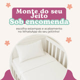 Jogo de Lençol 3 Peças 100% Algodão - Sob Encomenda
