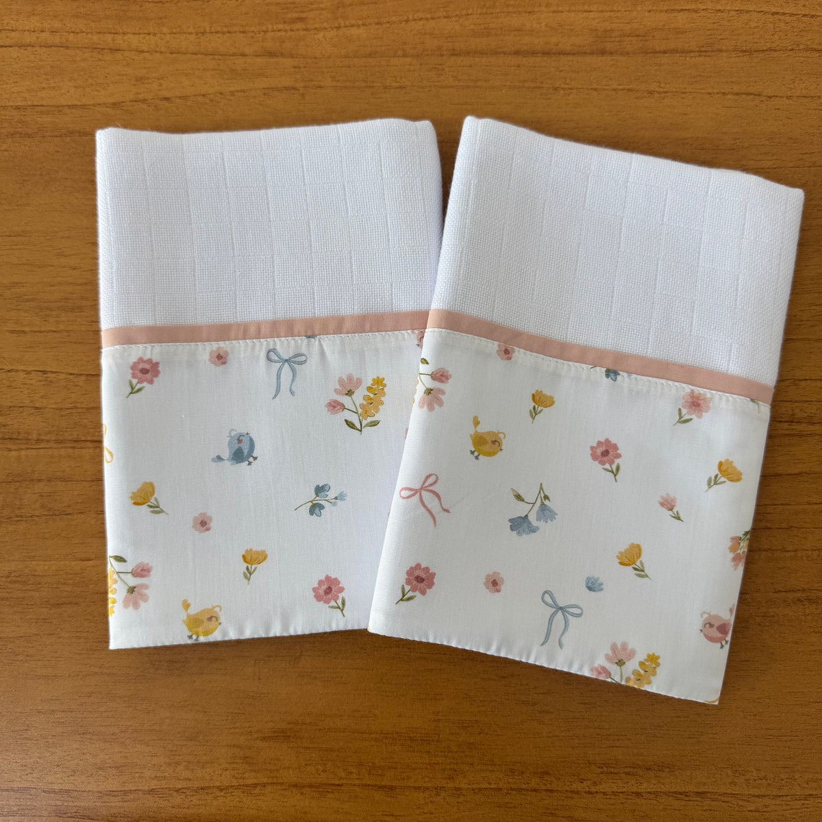 Kit Enxoval Maternidade 20 peças – Passarinhos e Flores