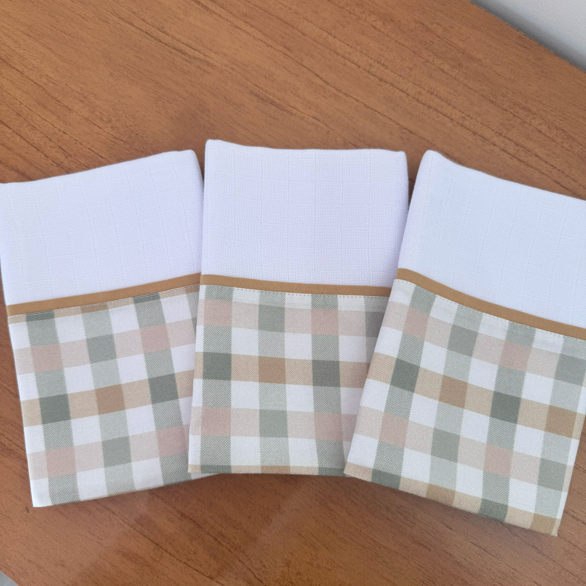 Kit Enxoval Maternidade 20 peças – Xadrez e Cores