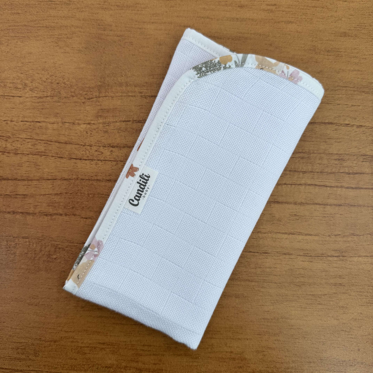 Fralda de Boca Slim Premium 100% Algodão - Bosque Encantado