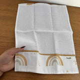 Fralda de Ombro Premium 100% Algodão - Arco-íris