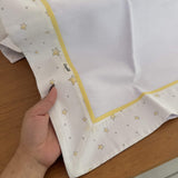 Cueiro Flanelado Premium 100% Algodão - Estrelinhas
