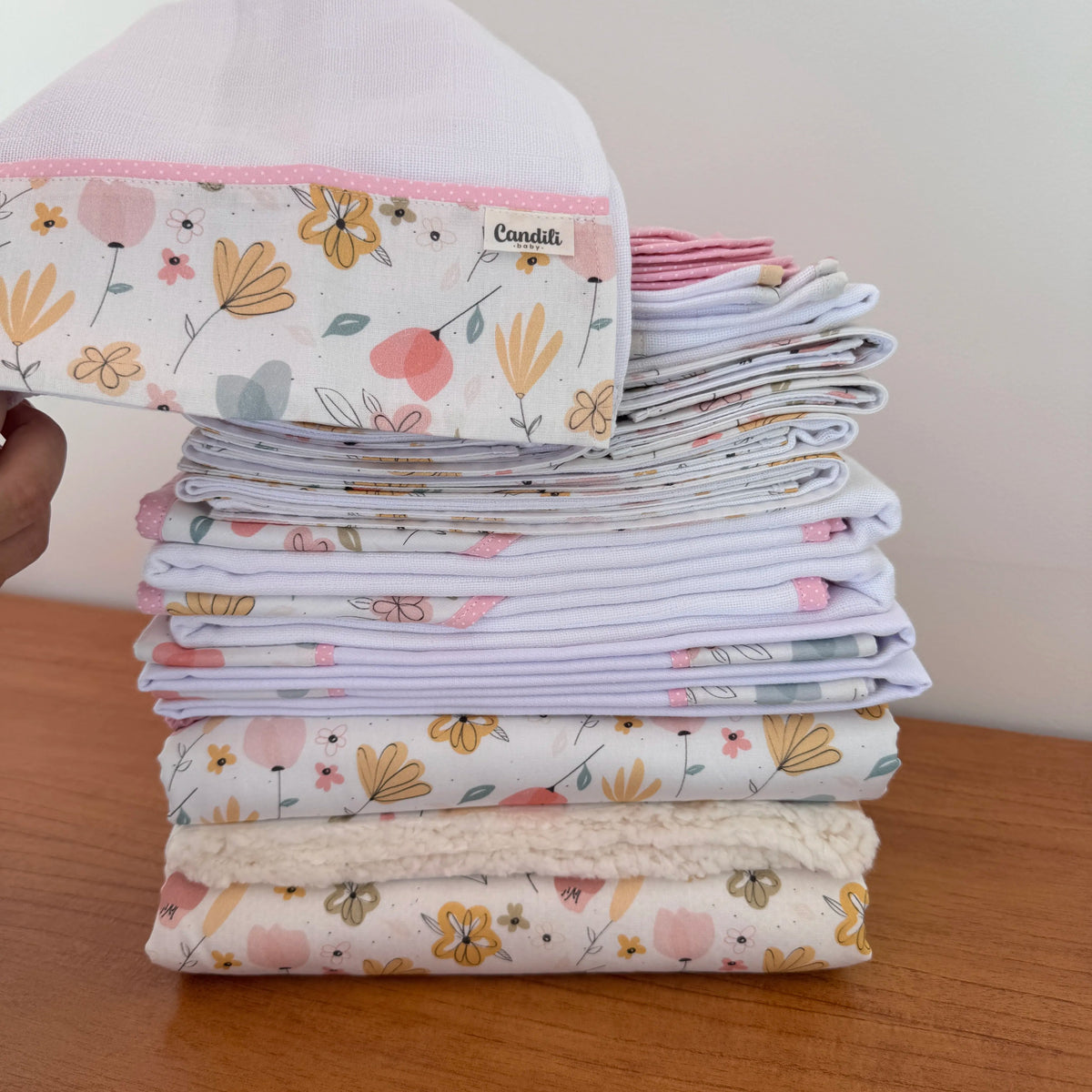 Kit Maternidade 20 peças - Floral