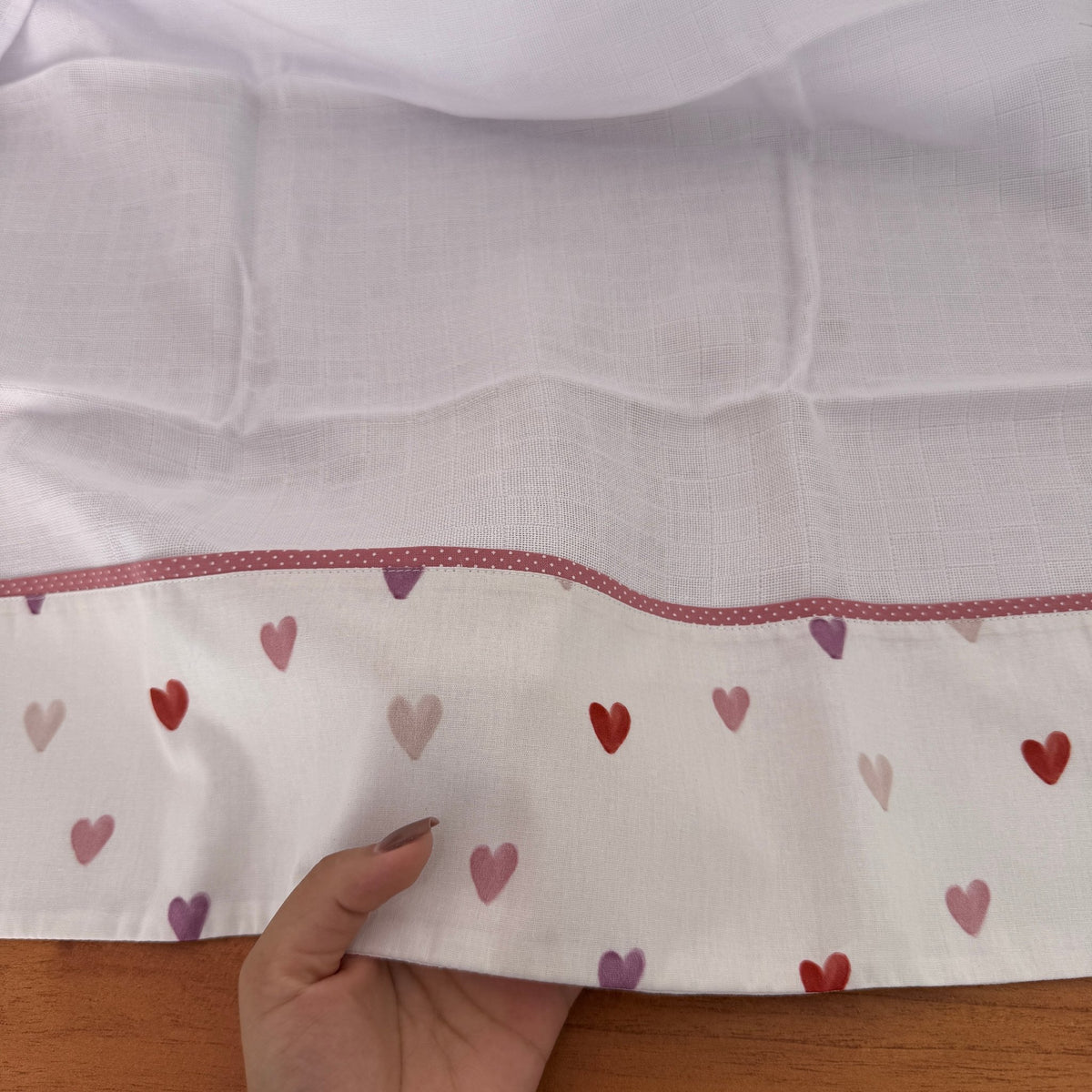 Kit Enxoval Passeio 3 Peças – Corações