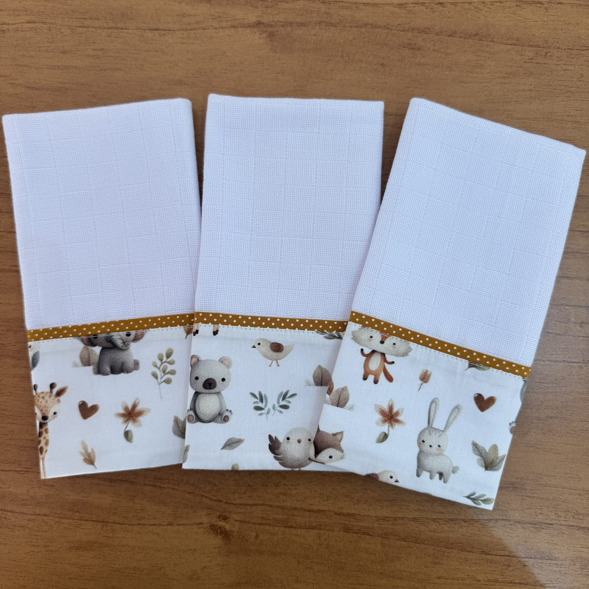 Kit Enxoval Maternidade 20 peças – Bichinhos na Floresta