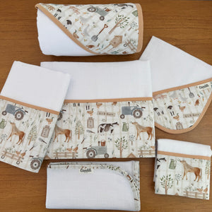 Kit Enxoval Afeto 6 Peças – Fazenda Feliz