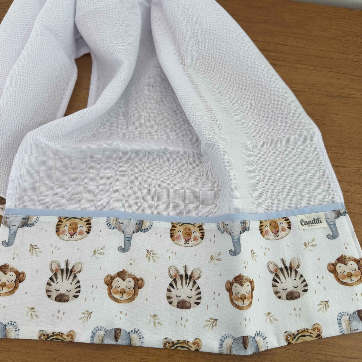 Kit Enxoval Passeio 3 Peças – Animais da Savana
