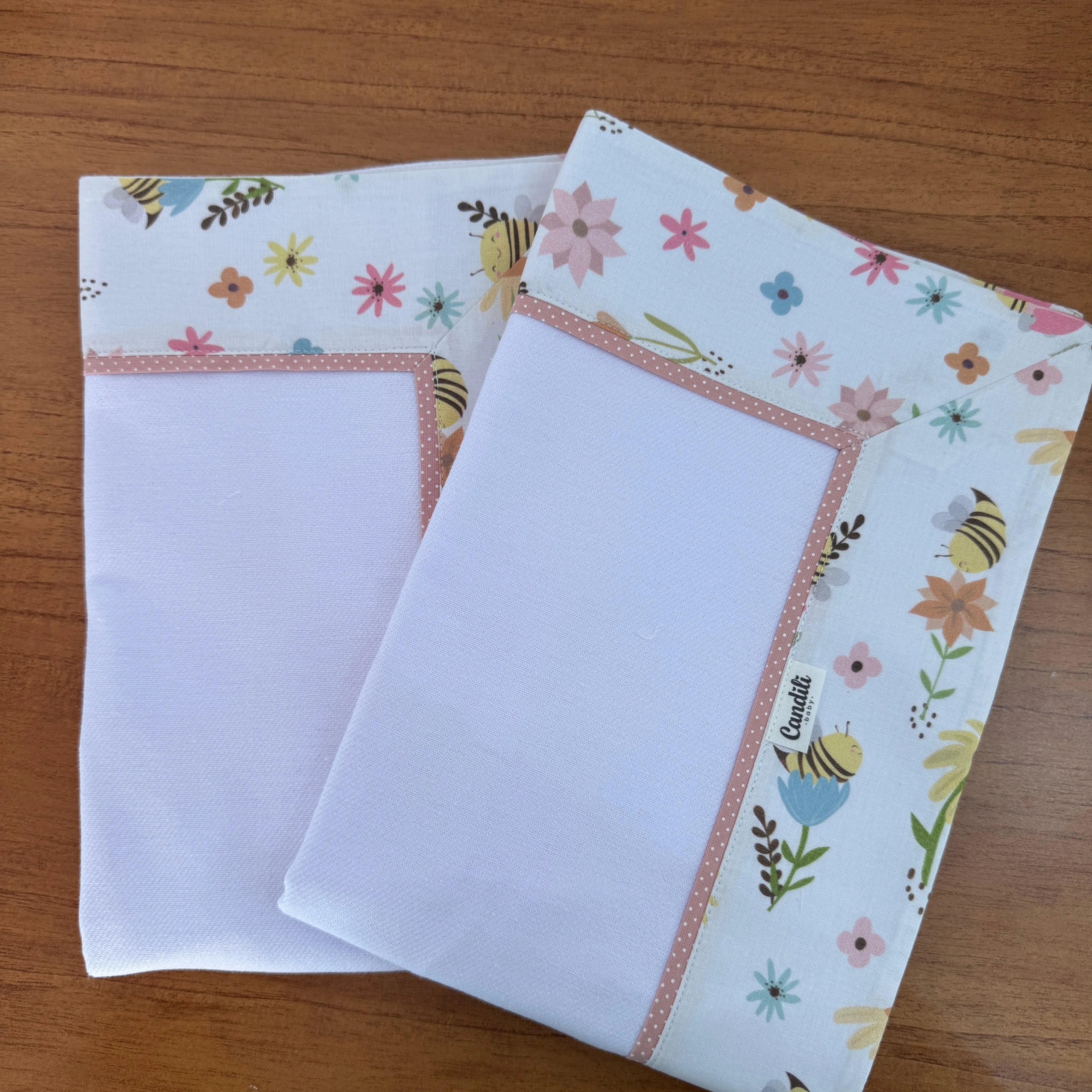 Kit Maternidade 20 peças - Abelhas no Jardim