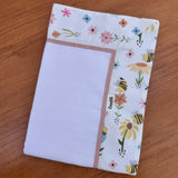 Cueiro Flanelado - Abelhas no Jardim