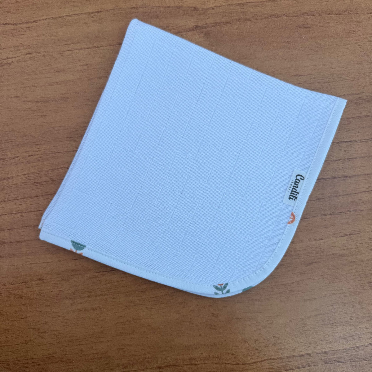 Fralda de Boca Slim Premium 100% Algodão - Florescer