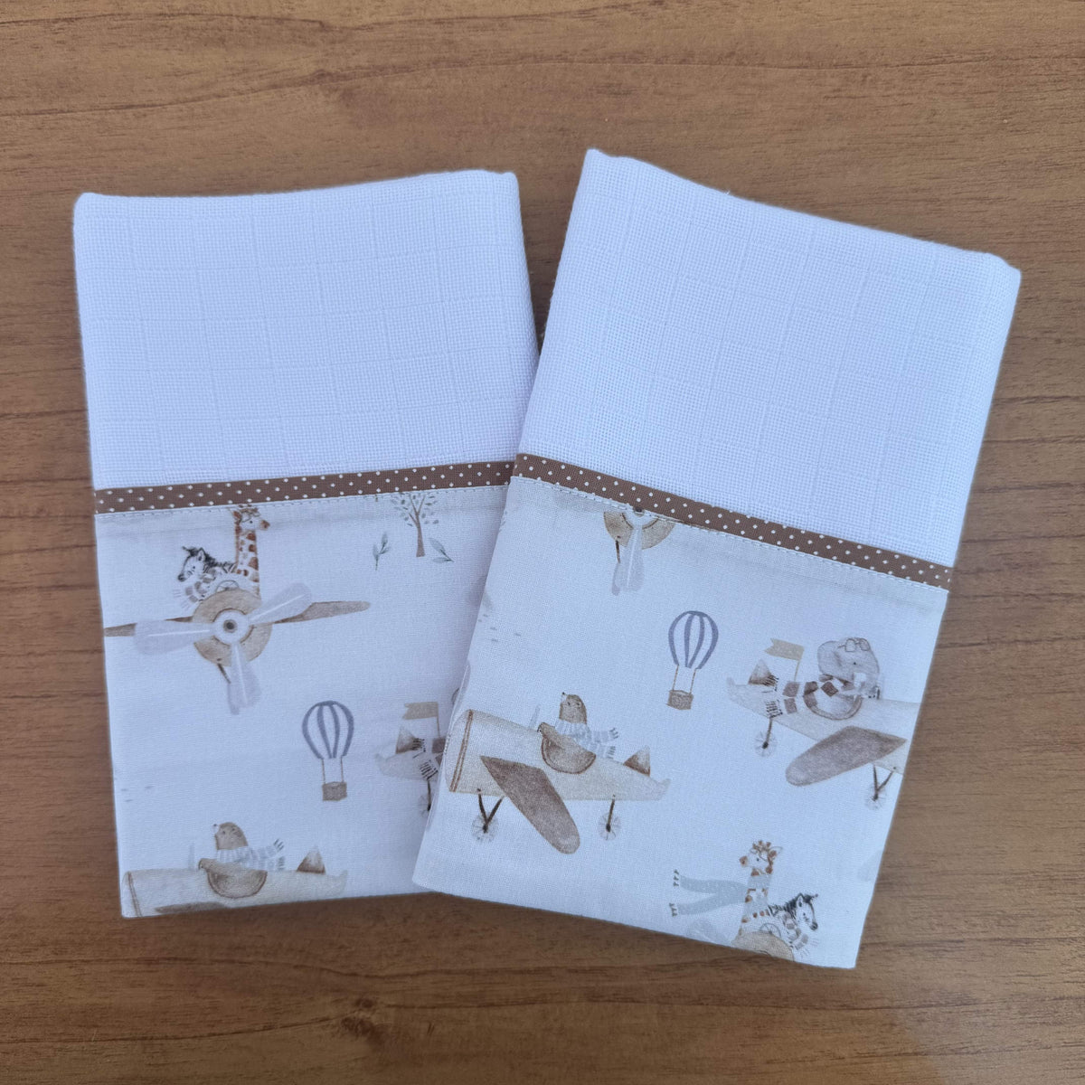 Kit Enxoval Ternura 10 peças – Animais Aviadores