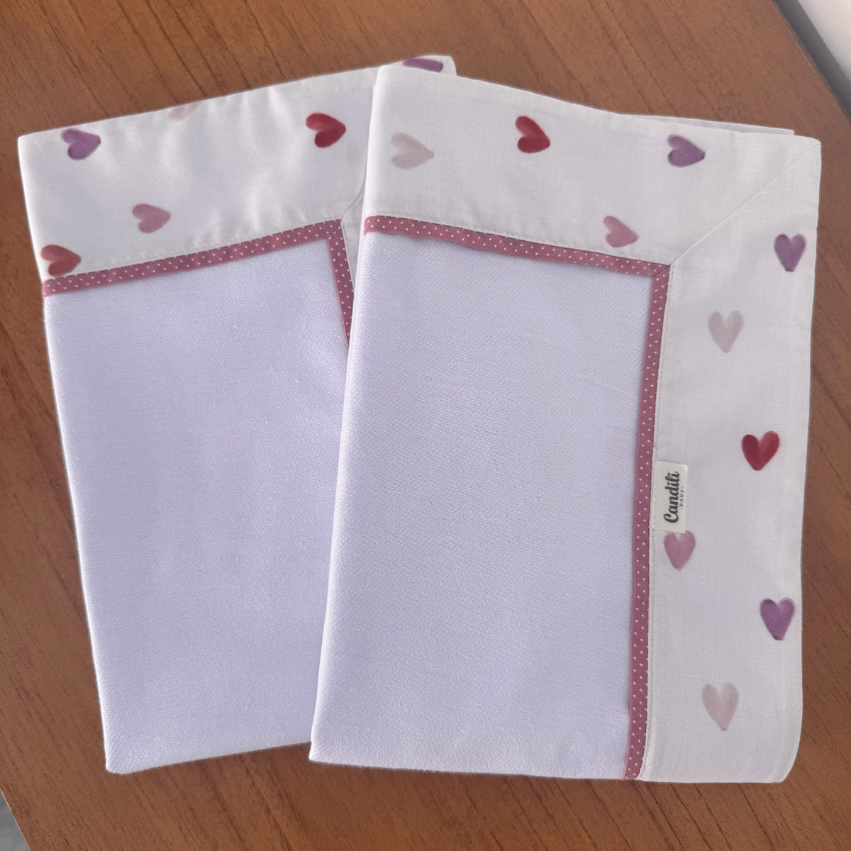 Kit Maternidade 20 peças - Corações