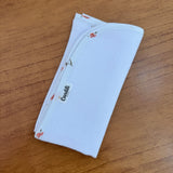 Fralda de Boca Slim Premium 100% Algodão - Flores e Folhas