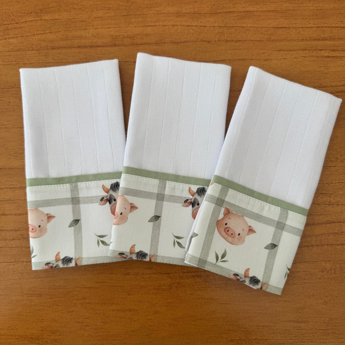 Kit Enxoval Maternidade 20 peças – Turminha da Fazenda