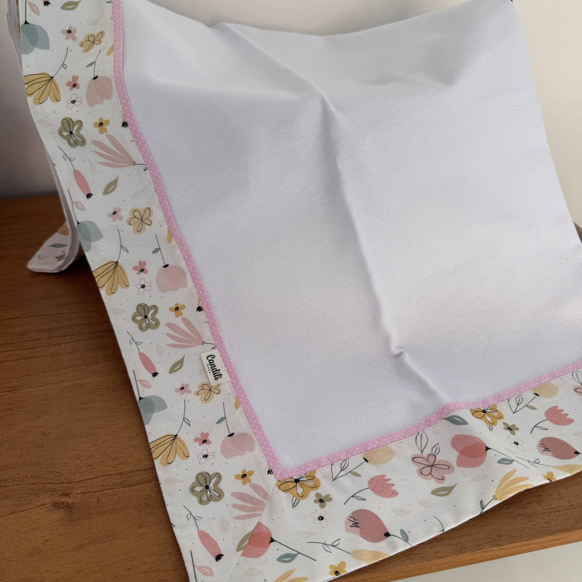 Cueiro Flanelado Premium 100% Algodão - Floral