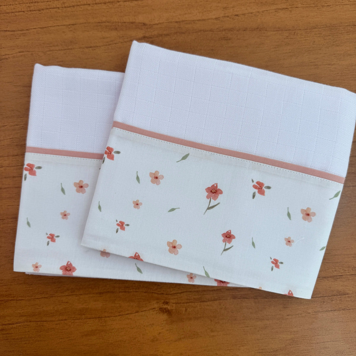 Kit Maternidade 20 peças - Flores e Folhas