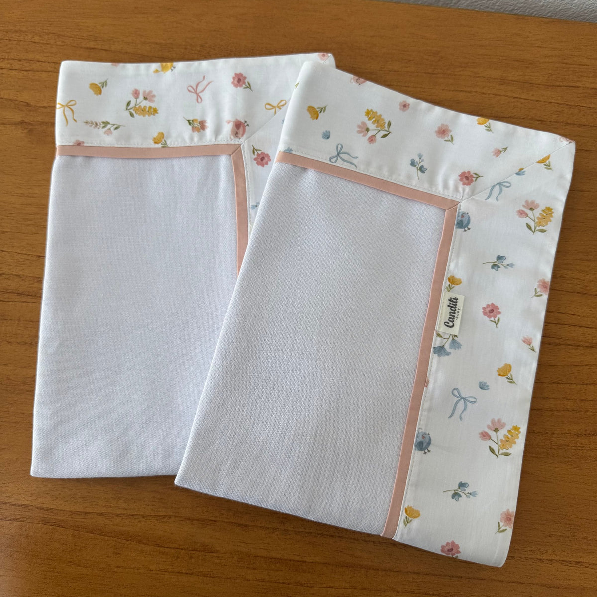 Cueiro Flanelado Premium 100% Algodão - Passarinhos e Flores