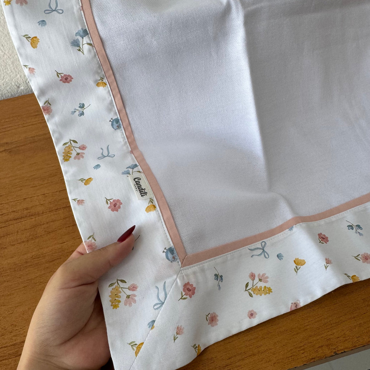 Cueiro Flanelado Premium 100% Algodão - Passarinhos e Flores