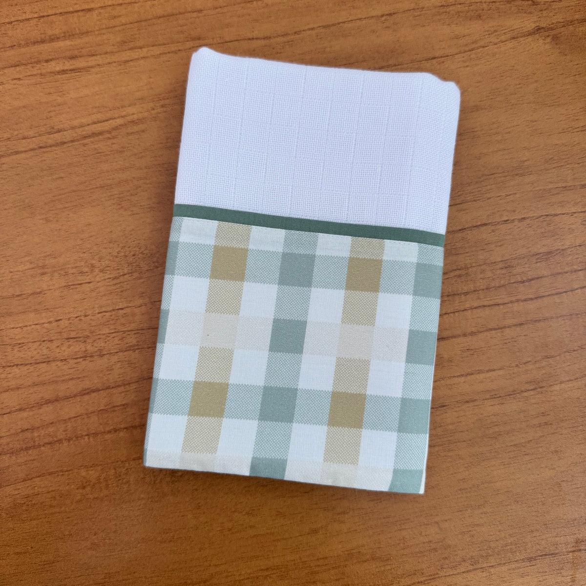 Kit Enxoval Encanto 4 Peças – Xadrez Verde