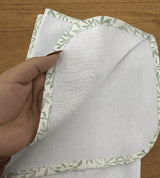 Cueiro Flanelado Premium 100% Algodão - Folhagem