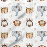 Kit Maternidade 20 peças - Animais da Savana