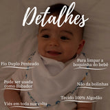 Fralda de Boca Slim - Xadrez e Cores