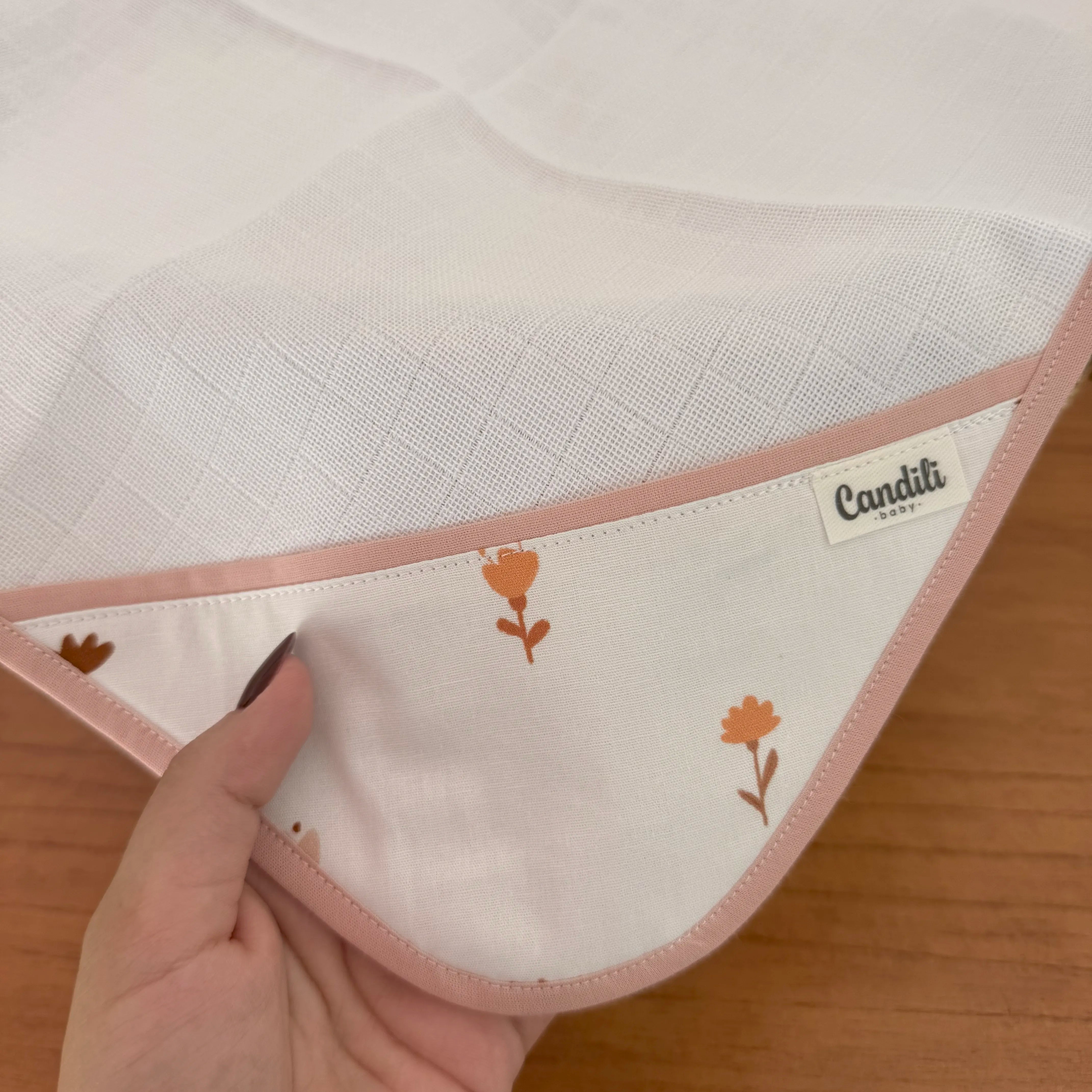 Fralda de Boca Cantinho - Florescer