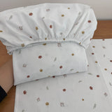 Jogo de Lençol 2 Peças - Folhas de Outono