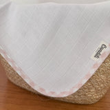 Fralda de Boca Slim - Xadrez Rosa