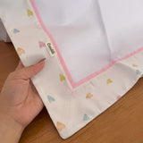 Cueiro Flanelado - Corações Coloridos