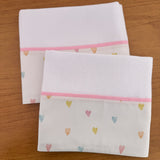 Kit Ternura 10 peças - Corações Coloridos