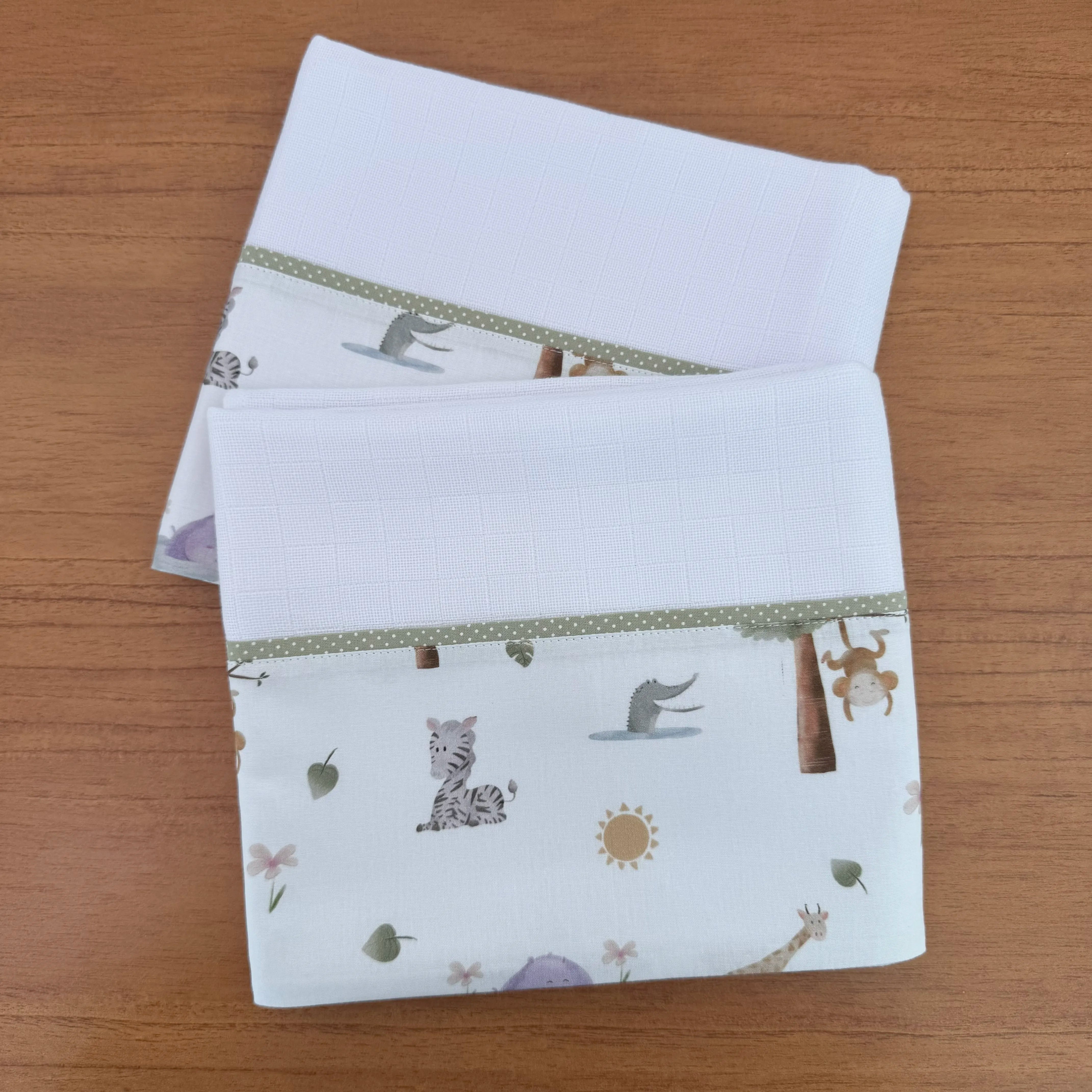 Kit Maternidade 20 peças - Safari Banho de Sol