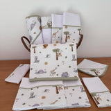 Kit Ternura 10 peças - Safari Banho de Sol