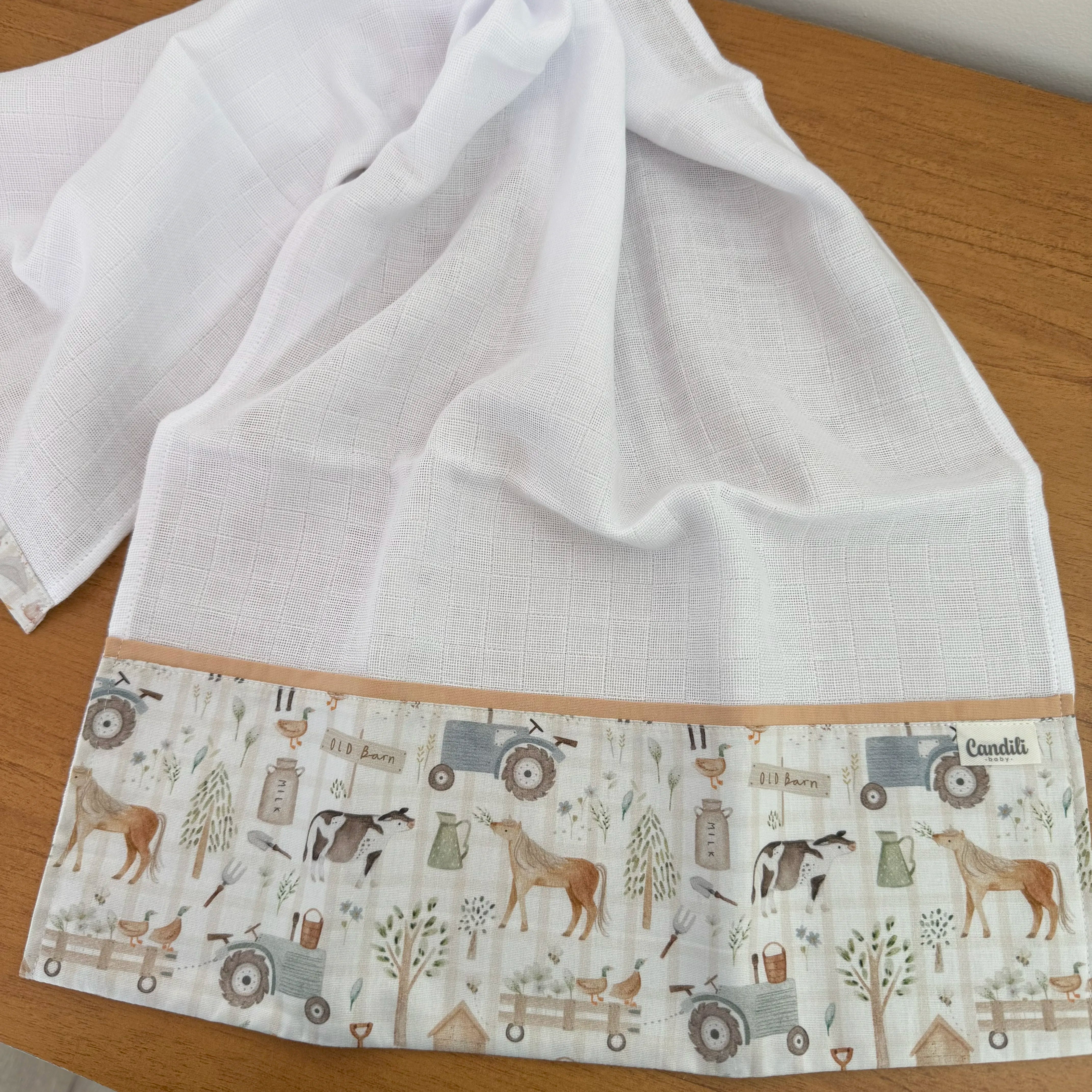 Fralda de Ombro - Fazenda Feliz