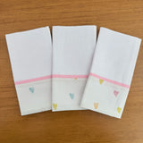 Kit Maternidade 20 peças - Corações Coloridos