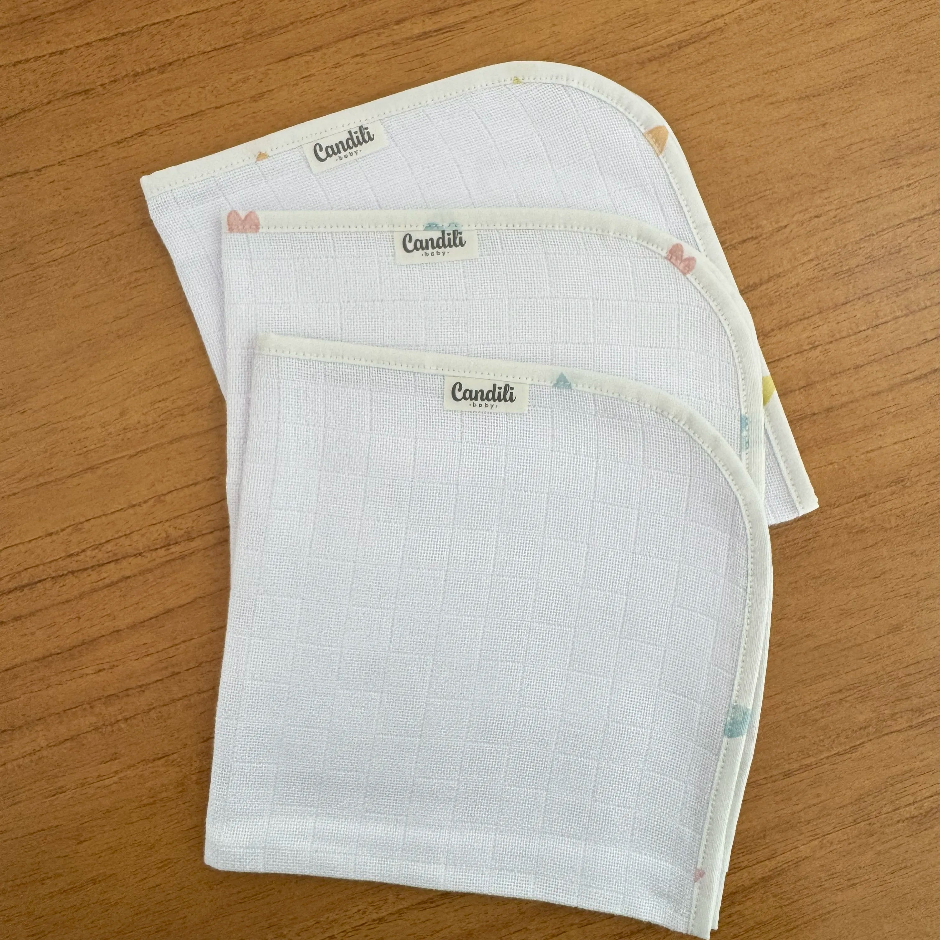 Kit Maternidade 20 peças - Corações Coloridos